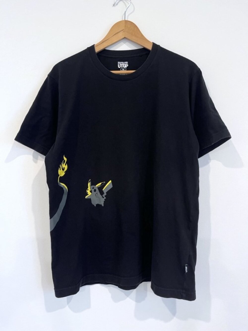 Uniqlo UTGP Pokemon Graphic Tee Black XL Anime Streetwear